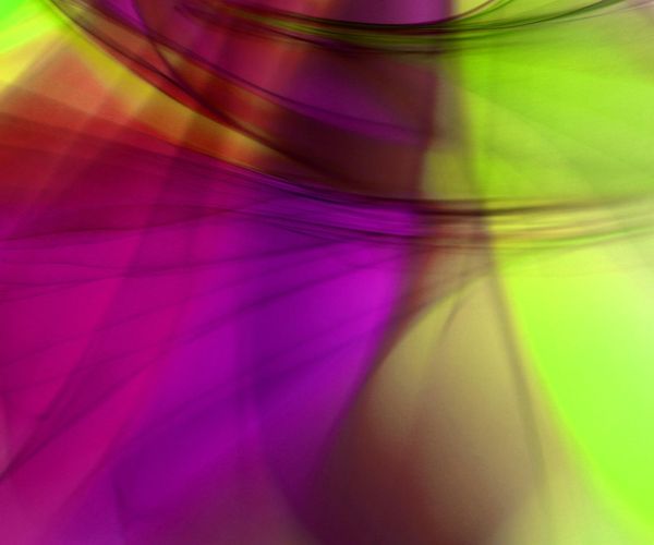 Vibrant abstract lines flowing upwards